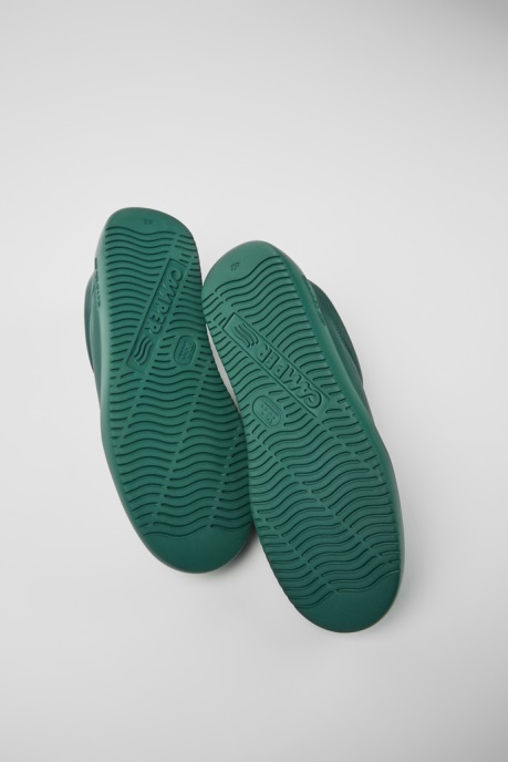 Exclusive Camper AU Runner K21 Green Leather Sneakers For Men