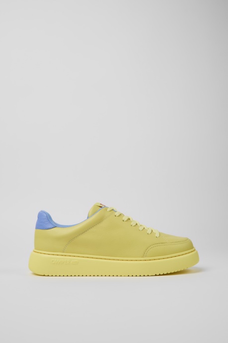 Runner K21 Yellow Leather Sneakers For Men Camper AU New Arrivals