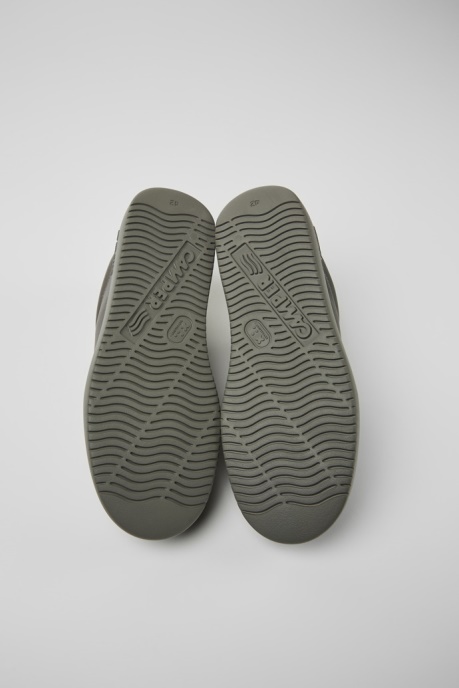 Camper AU Design Runner K21 Gray Leather Sneakers For Men