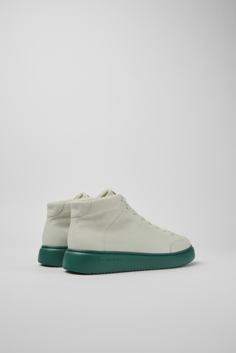 Exclusive Camper AU Runner K21 White Non-Dyed Leather Sneakers For Men