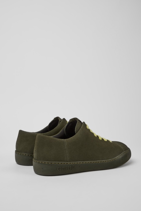 Peu Touring Green Nubuck Sneakers For Men Camper AU New Arrivals