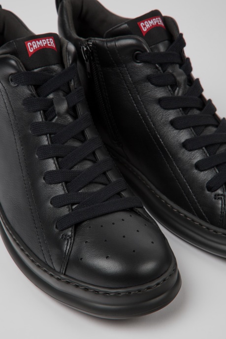 Camper AU Design Runner Men's Black Ankle Boot