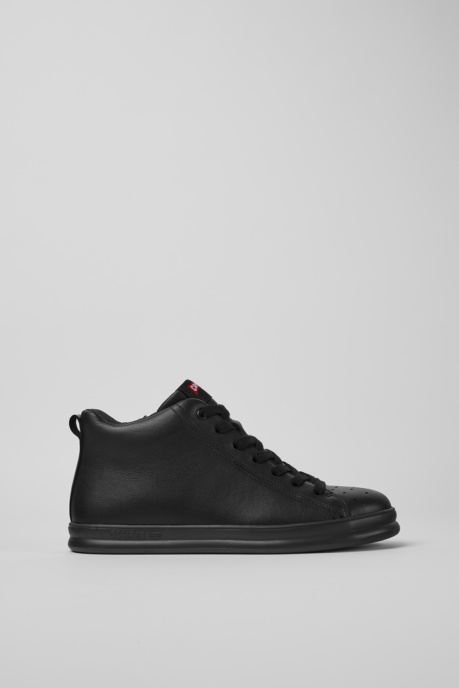 Runner Black Leather Sneakers Camper AU New Arrivals