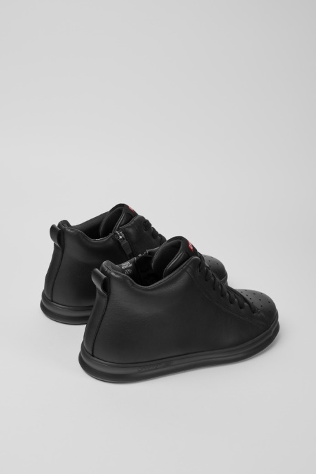 Runner Black Leather Sneakers Camper AU New Arrivals