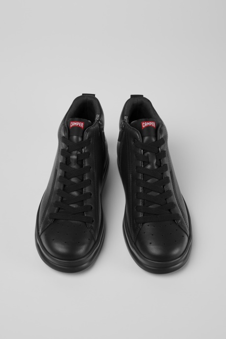 Runner Black Leather Sneakers Camper AU New Arrivals