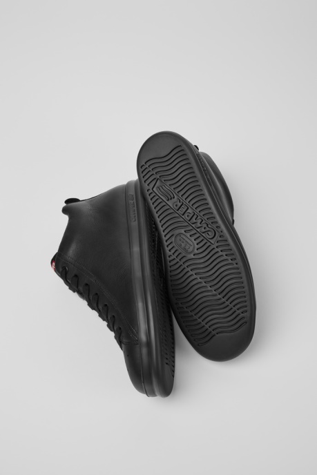 Runner Black Leather Sneakers Camper AU New Arrivals