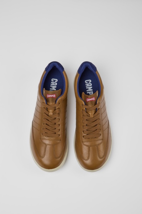 Pelotas Xlite Brown And Blue Sneakers For Men Camper AU New Arrivals