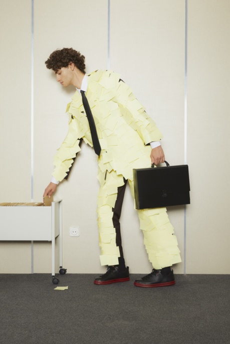 Exclusive Camper AU Runner Black Leather Sneakers For Men