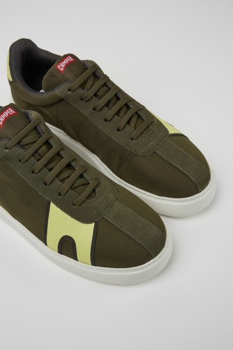 Runner K21 Green And Yellow Sneakers For Men Exclusive Camper AU