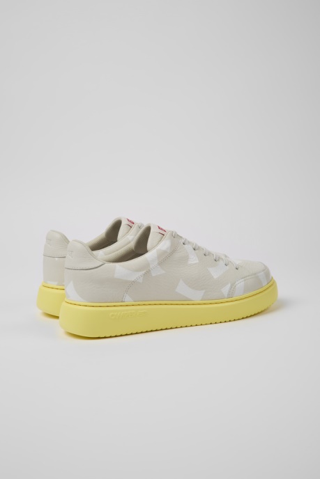 Camper AU Design Runner K21 White Leather Sneakers For Men