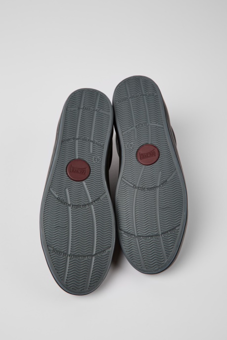 Camper AU Andratx Black Leather And Nubuck Sneakers For Men New Arrivals