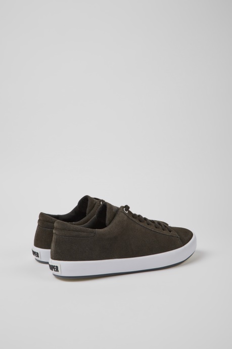 Design Andratx Gray Nubuck Sneakers For Men Camper AU