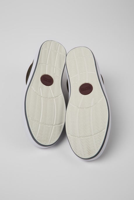 Design Andratx Gray Nubuck Sneakers For Men Camper AU