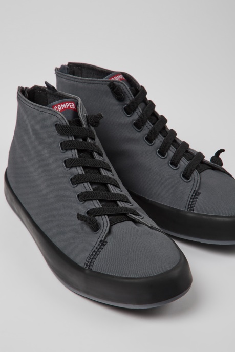 Andratx Gray Textile Sneakers For Men Camper AU New Arrivals