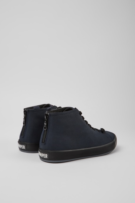 Exclusive Camper AU Andratx Navy Blue Textile Sneakers For Men