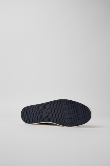 Exclusive Camper AU Imar Blue Leather And Recycled Cotton Sneakers For Men