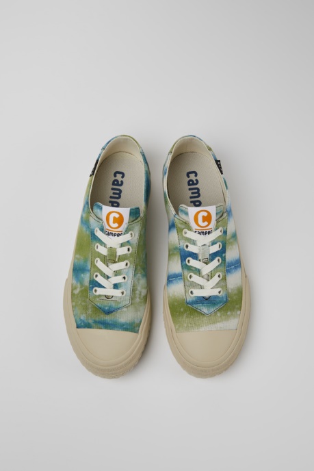 Camper AU X Efi Multicolored Organic Cotton Men Sneakers