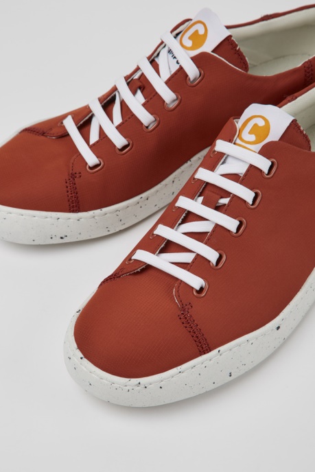 Exclusive Camper AU Peu Touring Red Recycled Pet Sneakers For Men