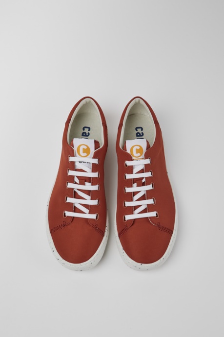 Exclusive Camper AU Peu Touring Red Recycled Pet Sneakers For Men