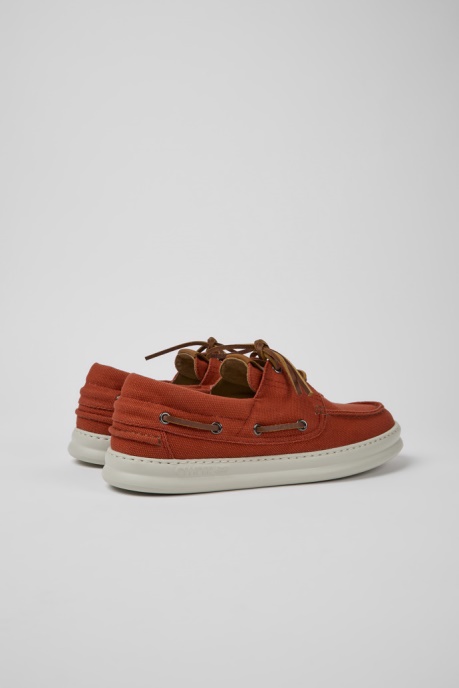 Design Runner Red Recycled Cotton Shoes For Men Camper AU