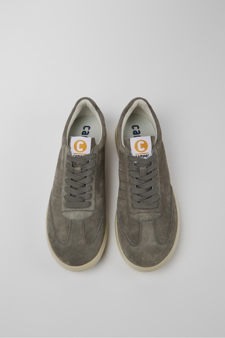 Pelotas Xlite Grey Nubuck Sneakers For Men Camper AU New Arrivals