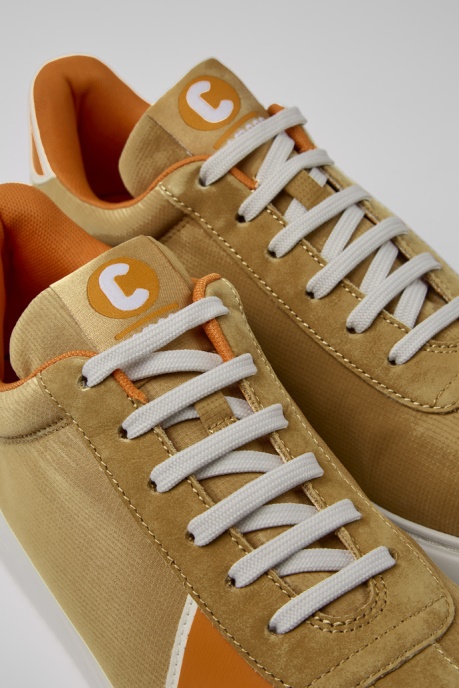 Camper AU Runner K21 Brown Orange And Beige Sneakers For Men New Arrivals