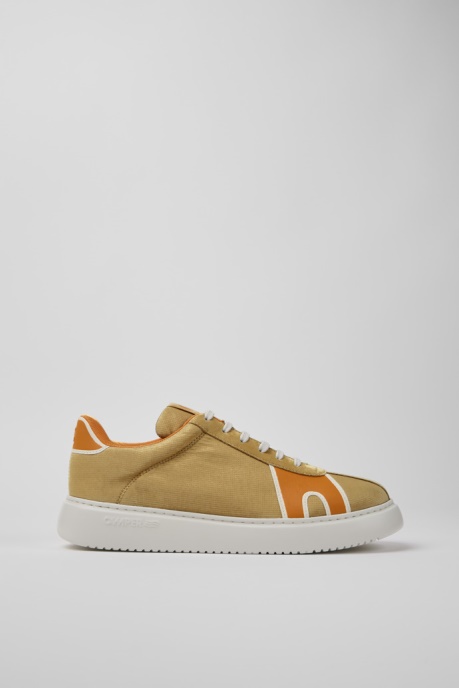 Camper AU Runner K21 Brown Orange And Beige Sneakers For Men New Arrivals