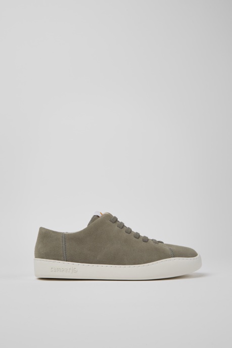 Design Peu Touring Grey Nubuck Sneakers For Men Camper AU