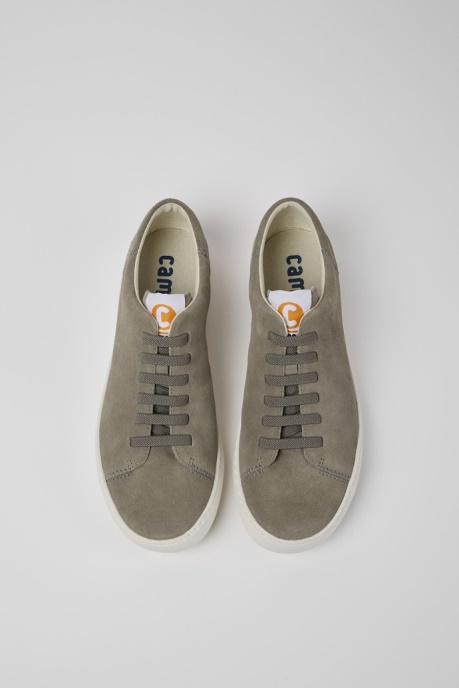 Design Peu Touring Grey Nubuck Sneakers For Men Camper AU