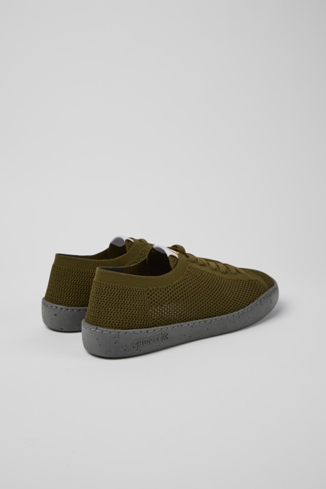 Camper AU Design Peu Touring Green Recycled Pet Sneakers For Men