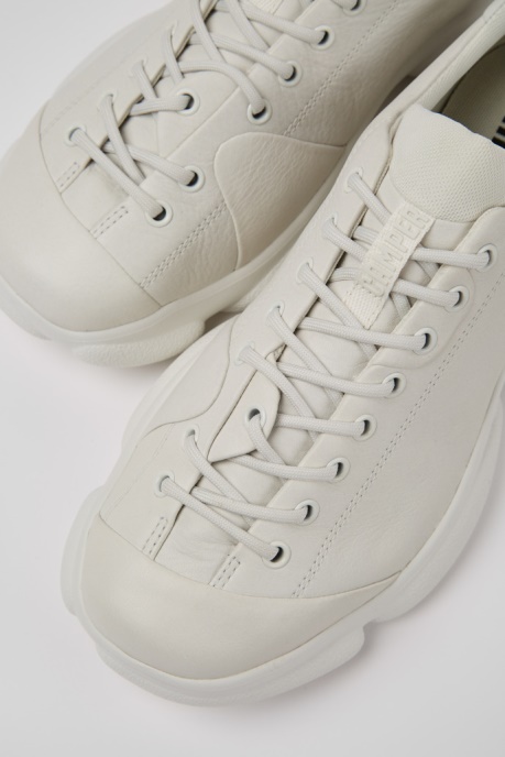Camper AU Design Karst White Leather Shoes For Men