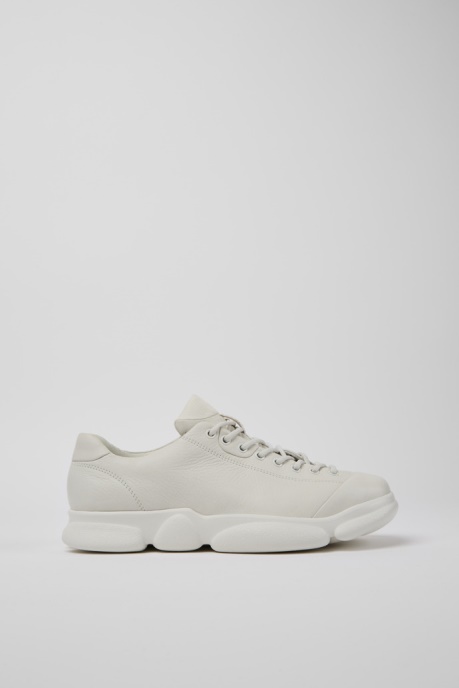 Camper AU Design Karst White Leather Shoes For Men