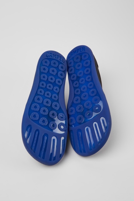 Camper AU Peu Black Recycled Pet And Nubuck Shoes For Men New Arrivals