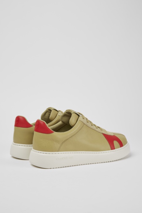 Camper AU Runner K21 Beige Suede And Leather Sneakers New Arrivals
