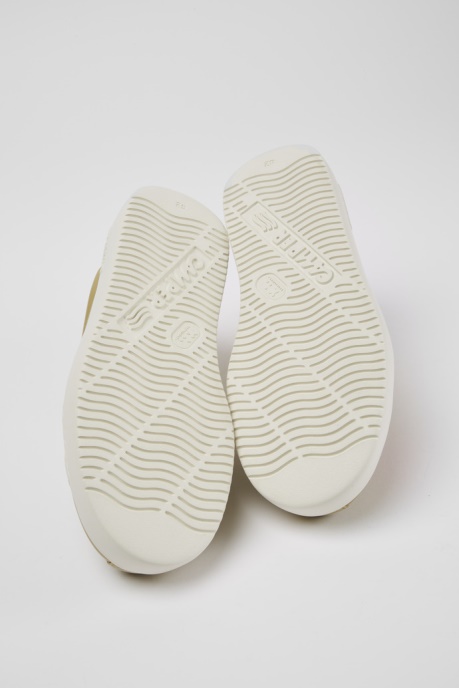 Camper AU Runner K21 Beige Suede And Leather Sneakers New Arrivals