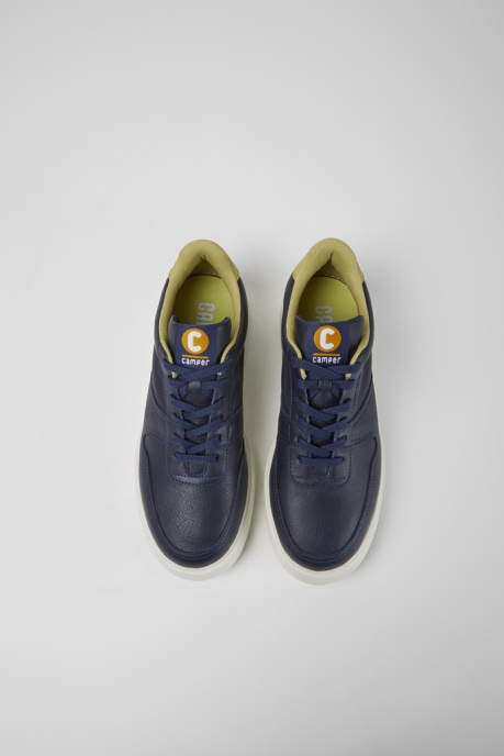 Exclusive Camper AU Runner K21 Blue Leather Sneakers For Men