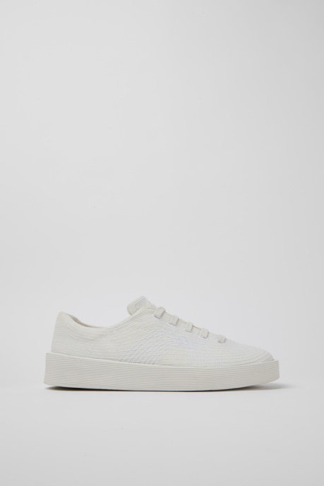 Courb Tencel White Sneakers For Men Camper AU New Arrivals