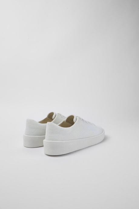 Courb Tencel White Sneakers For Men Camper AU New Arrivals