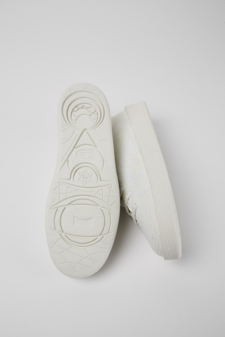 Courb Tencel White Sneakers For Men Camper AU New Arrivals