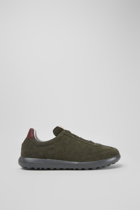 Design Pelotas Xlite Green Suede Sneakers For Men Camper AU