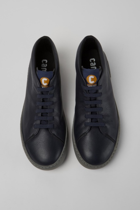 Camper AU Design Peu Touring Blue Ankle Boot For Men