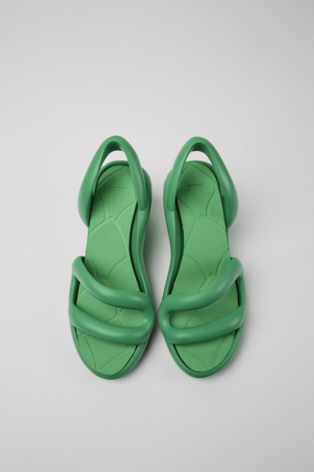 Camper AU Kobarah Green Unisex Sandals New Arrivals