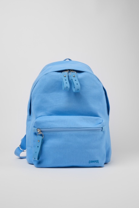 Ado Blue Recycled Cotton Backpack Camper AU New Arrivals