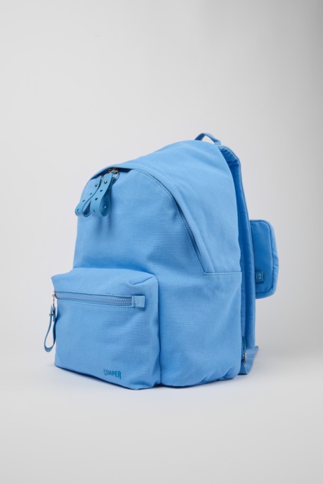 Ado Blue Recycled Cotton Backpack Camper AU New Arrivals