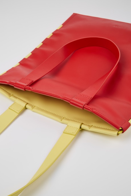 Camper AU Tie Bags Red And Yellow Flat Tote Bag New Arrivals