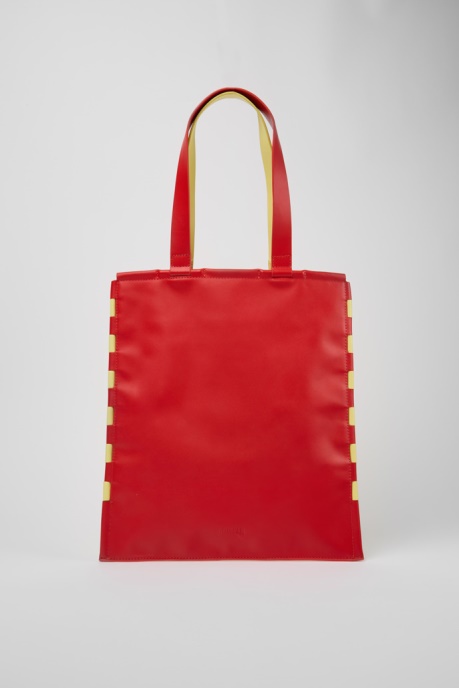 Camper AU Tie Bags Red And Yellow Flat Tote Bag New Arrivals