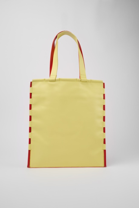 Camper AU Tie Bags Red And Yellow Flat Tote Bag New Arrivals