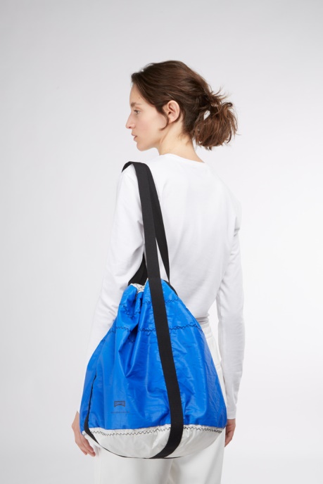 Camper AU X North Sails Blue And White Shopper Bag