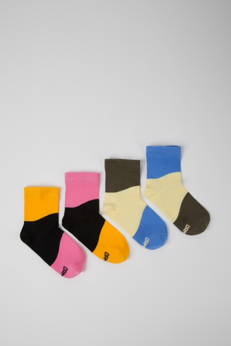 Design Odd Socks Pack Four Pair Pack Of Multicolored Socks Camper AU