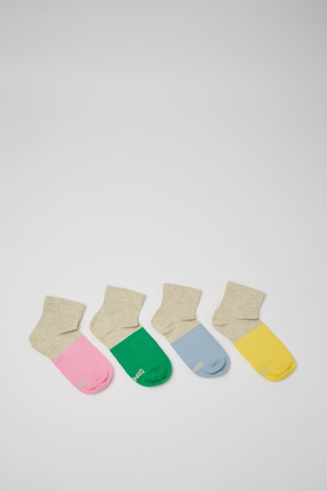 Camper AU Odd Fashion Socks Pack Four Multicoloured Unisex Socks New Arrivals